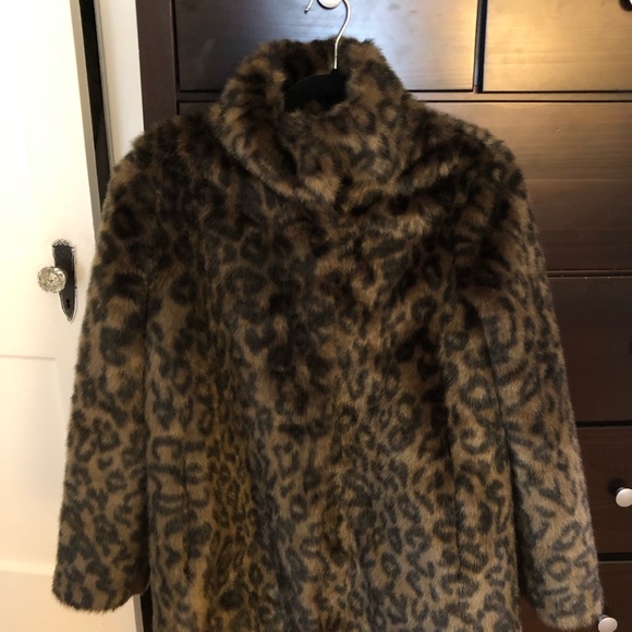 garnet hill leopard coat